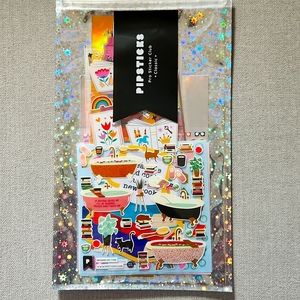 Pipsticks classic pack book themed stickers Aug 2023